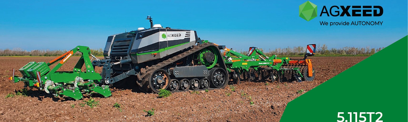 Soyez les premiers à découvrir le tracteur autonome